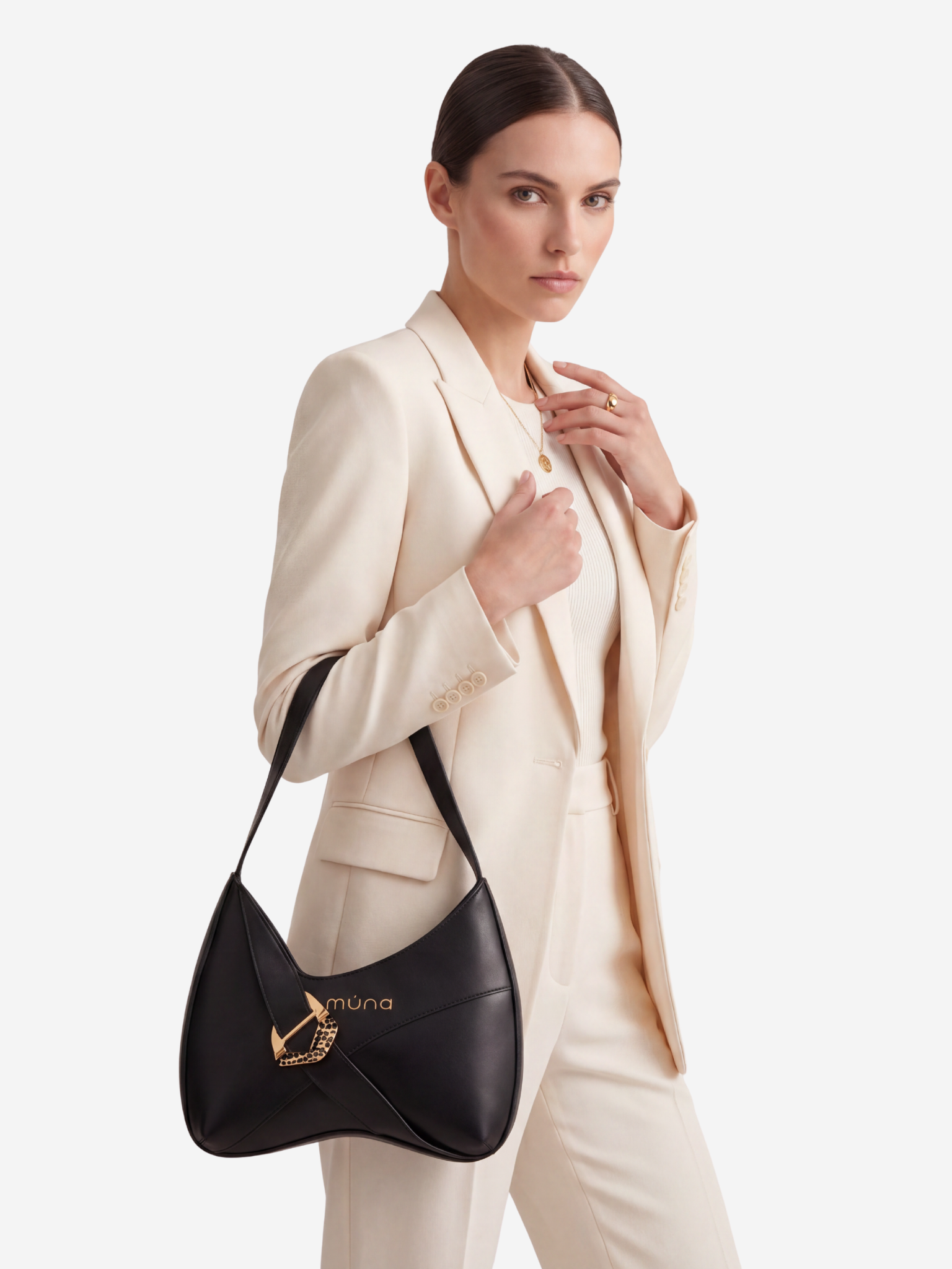 MÚNA NOIR MINI PARTY HANDBAG